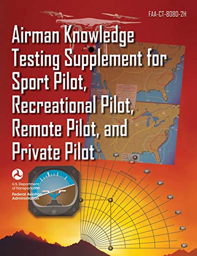 Airman Knowledge Testing Supplement for Sport Pilot, Recreational Pilot, Remote Pilot, and Private Pilot (FAA-CT-8080-2H)